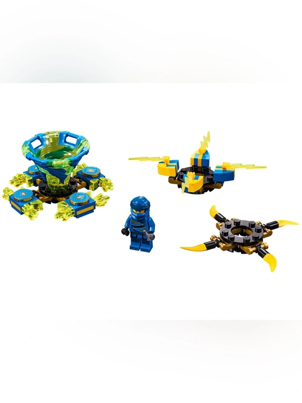 LEGO NINJAGO Spinjitzu Jay #70660 (Retired Set) - Picture 1 of 10